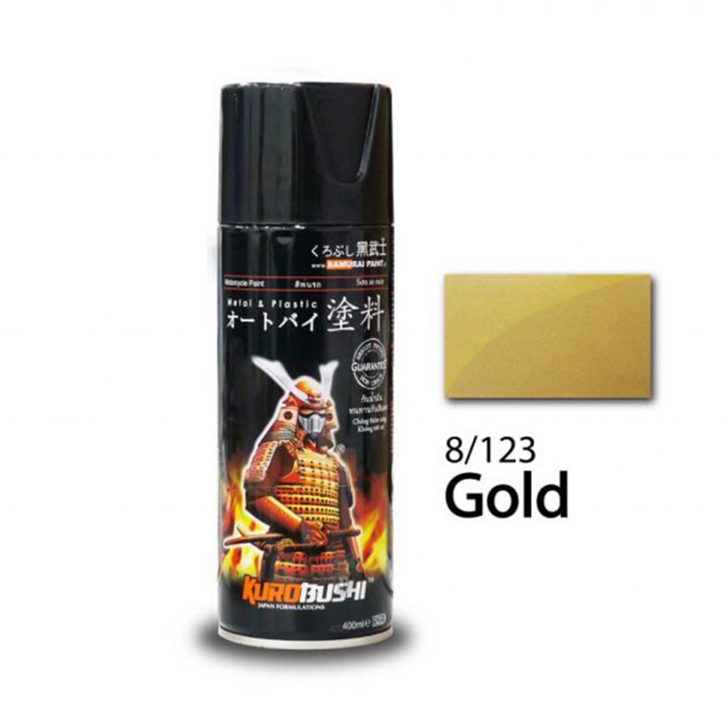Samurai Paint Spray No.8/123 (Gold)