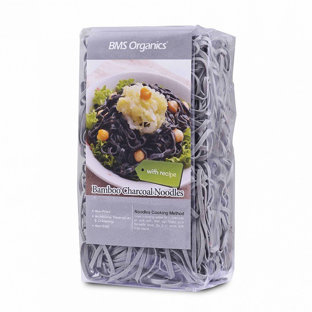 BMS OrganicsBamboo Charcoal Noodles Ramen (250g) Shopee Malaysia