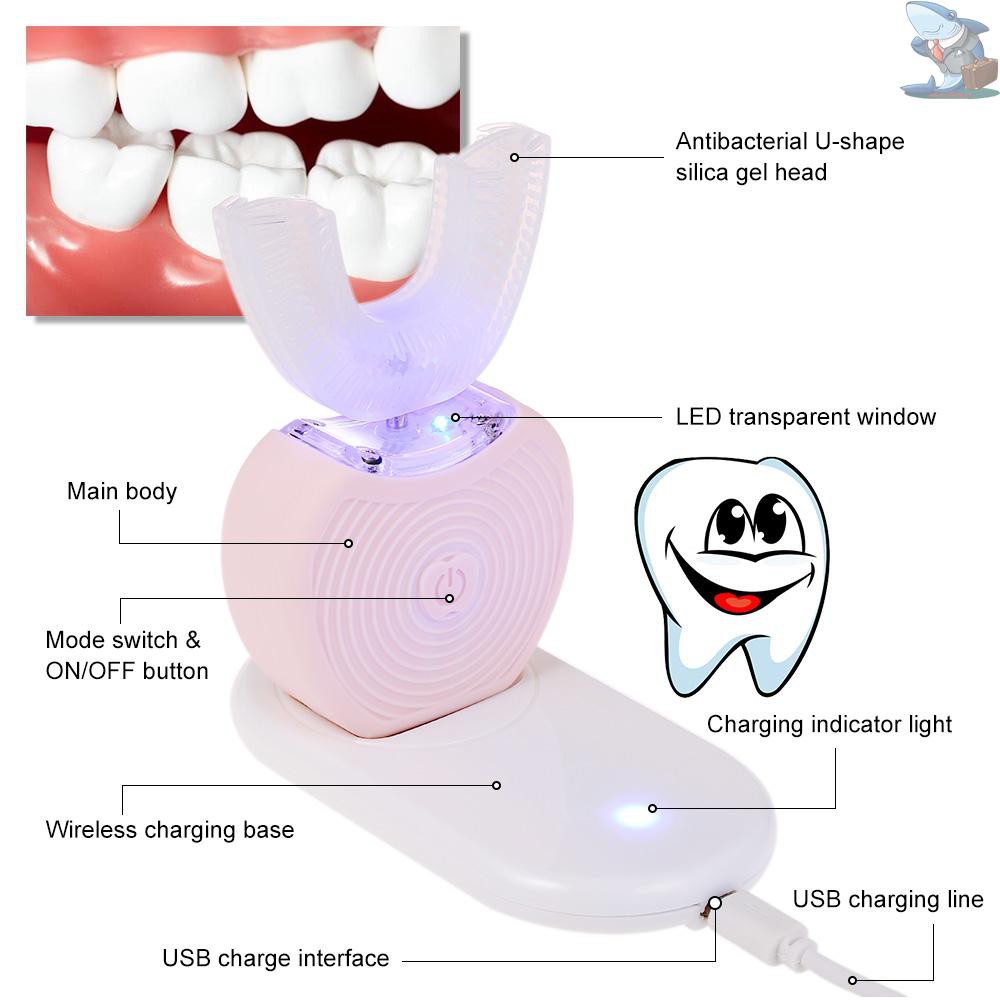 electric toothbrush with cold light
