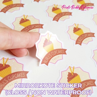 [Print-Own-Design] Mirrorkote Sticker with Die-Cut (Sticker / Label / Packaging / Artwork)