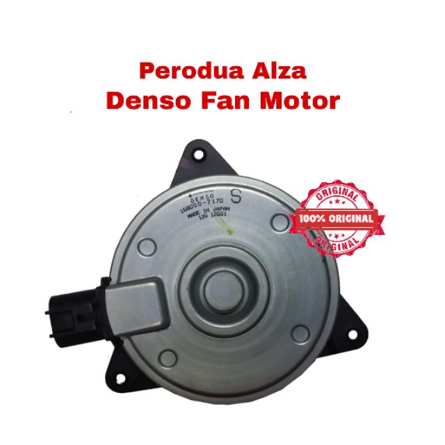 DENSO Radiator Fan Motor 1680007170 Perodua Alza Shopee Malaysia