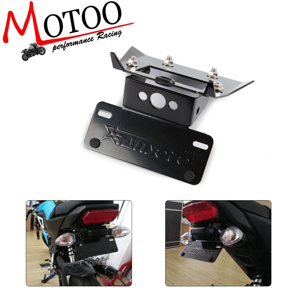 Motorcycle Fender Eliminator License Plate Bracket For ...