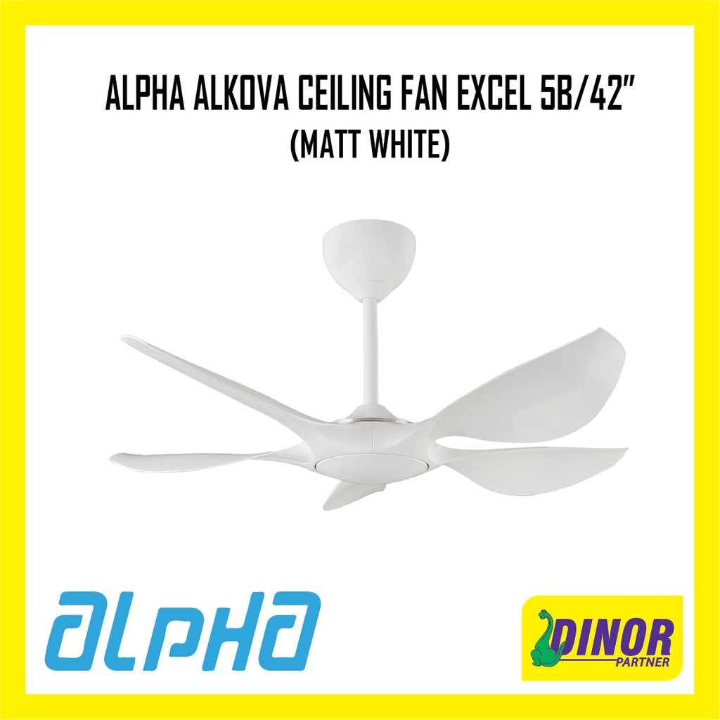 Alpha Alkova Excel 5b 42 Ceiling Fan