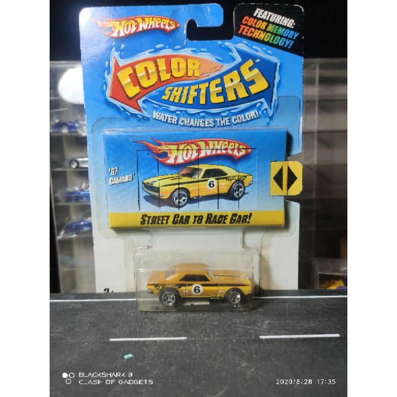 hot wheels 67 camaro color shifter