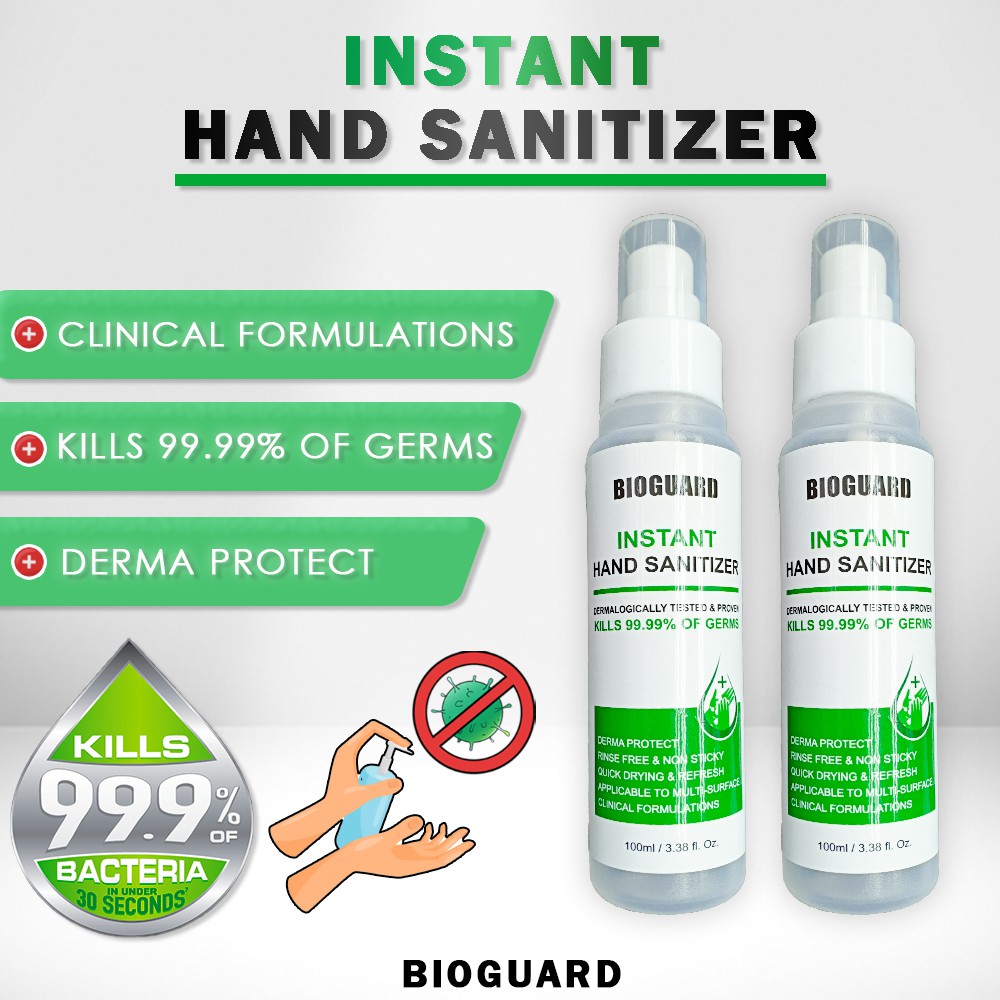 BIOGUARD Instant Hand Sanitiser (100ml) Shopee Malaysia
