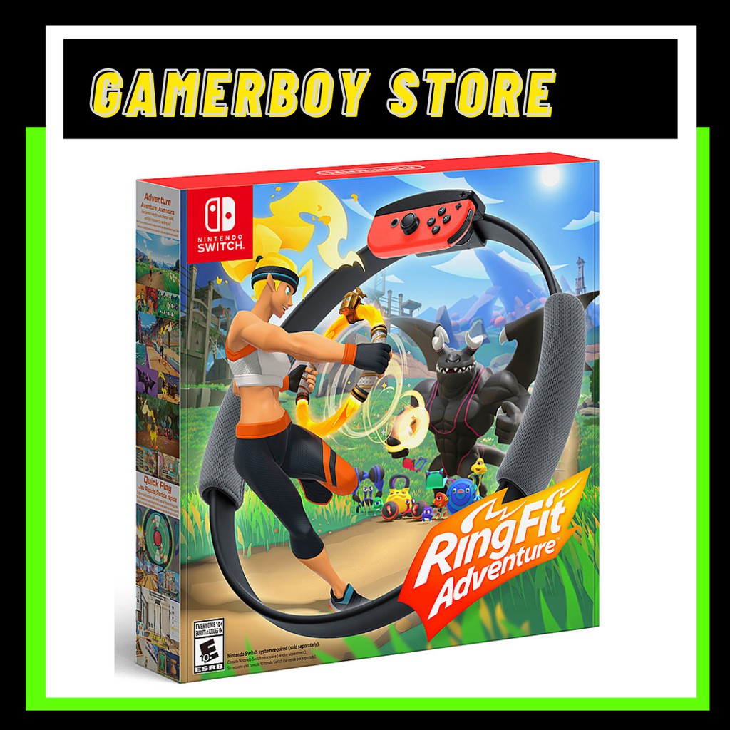 Nintendo Switch Ring Fit Adventure Nintendo Ringfit Adventure Shopee Malaysia