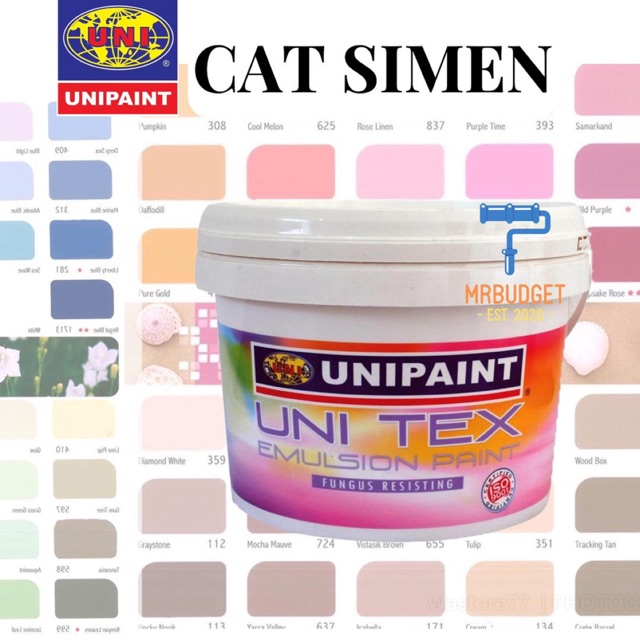 Cat Simen Cat Dinding Brand Unipaint 7liter Shopee Malaysia