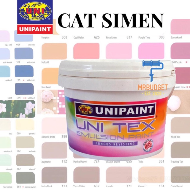 Cat Warna Putih Biasa Brand