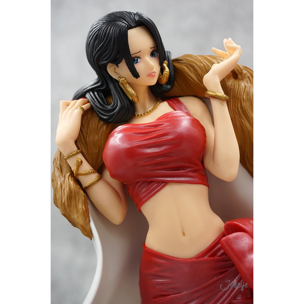 One Piece Glitter Glamours Boa Hancock Christmas Style Gold Figure New Loose Collectibles Chsalon Japanese Anime