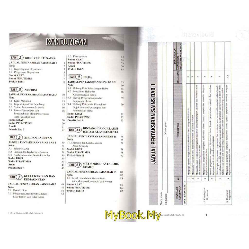 Myb Buku Latihan Modul Intelek Ops A Kssm Tingkatan 2 Sains Science Dwibahasa Nusamas Shopee Malaysia