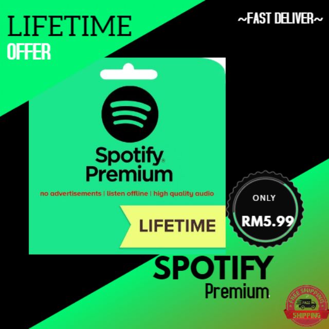 Spotify Premium T Card For Lifetime Shopee Malaysia My Xxx Hot Girl