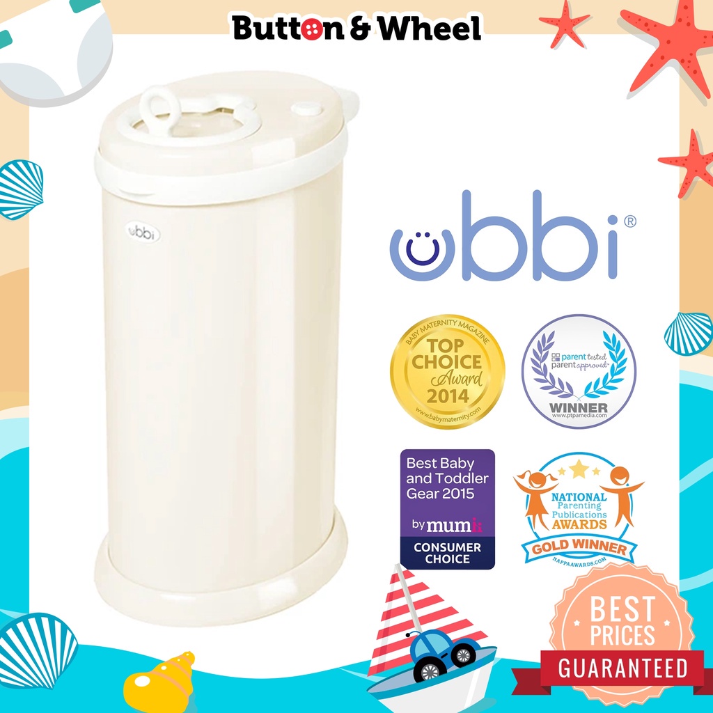 Ubbi Diaper Pail(Ivory) Shopee Malaysia