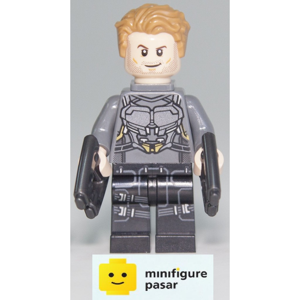 Details about   Lego Gamora 76081 Silver Armor Guardians of the Galaxy Super Heroes Minifigure 