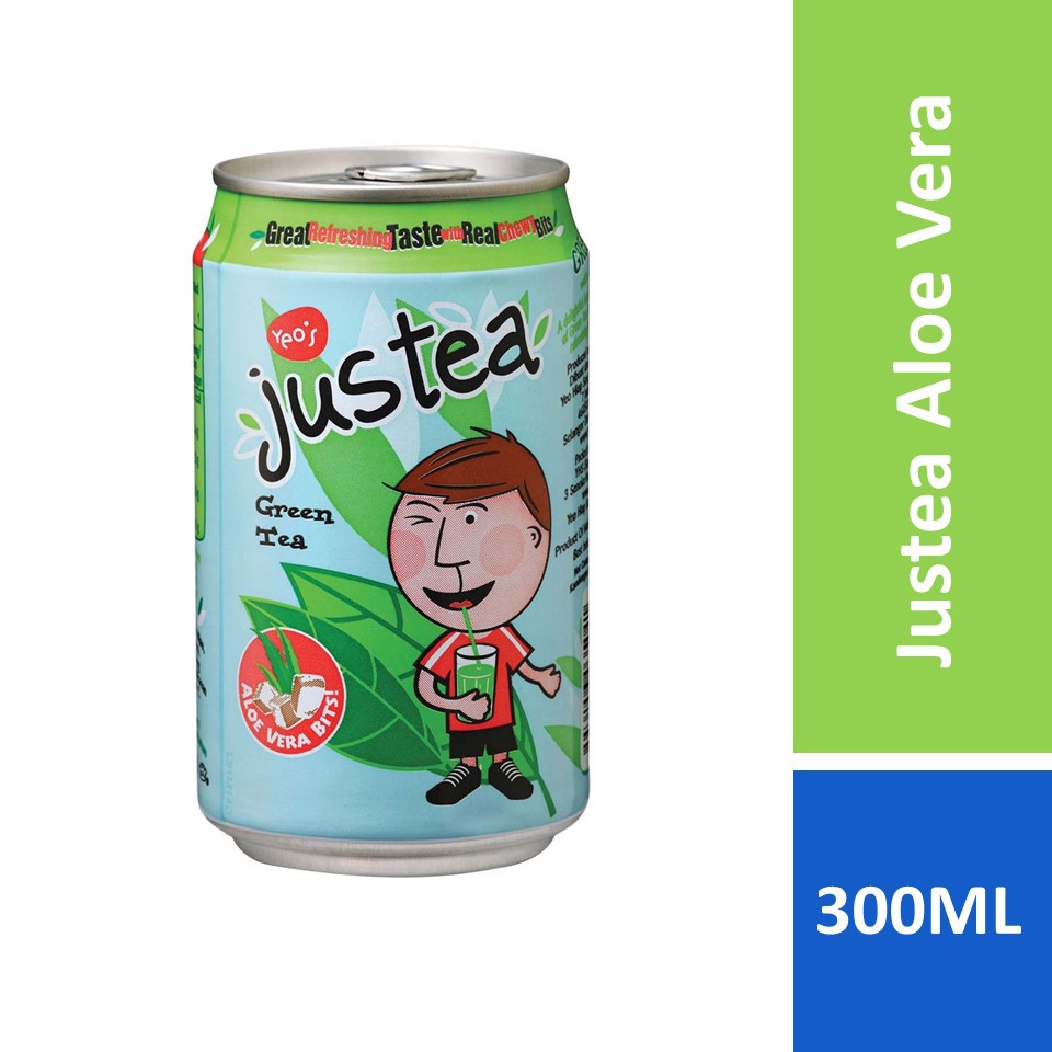 Yeos Justea Aloe Vera 300ml Shopee Malaysia