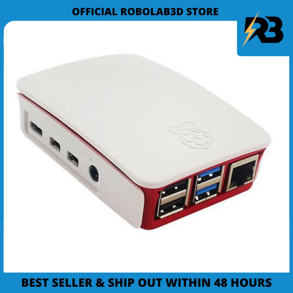 Raspberry Pi 4 Model B Official Casing | Shopee Malaysia