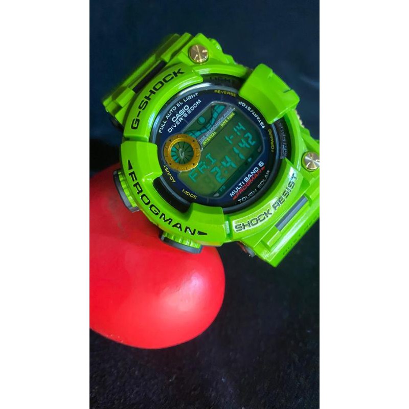 g shock frogman green