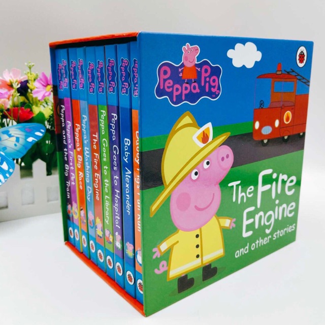 peppa pig fire station playset