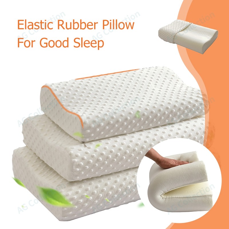 DANSUNREVE Slow Rebound bantal tidur Wave Memory Pillow Neck Healthcare Multi-size for Sleeping Latex Cervical Vertebrae Pillow记忆 枕头 海绵慢回弹 bantal tidur hotel