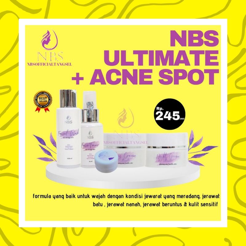 Nbs Skincare Ultimate + Acne Spot Acne Inflammation Of Brightening