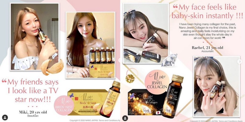 Nano Birds' Nest Collagen/AntiWrinkles Pigmentation Lifting Sialic