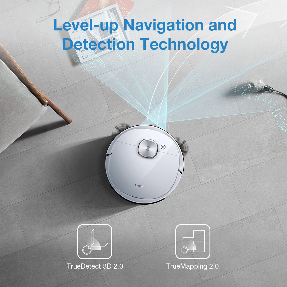 [NEW] Ecovacs DEEBOT T9 Robot Vacuum Cleaner The first smart obstacle avoiding robotic vacuum