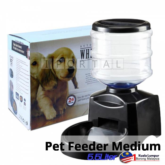 Pet Food Dispenser Medium Capacity Automatic Pet Feeder 5 5l