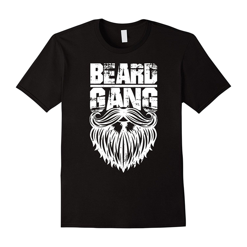 Download 2019 Fashion Beard Gang Tee Shirt Cotton round neck short ...