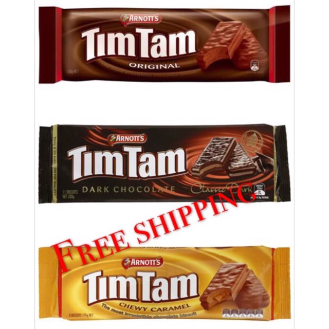 Imported 3pcs 200g Arnotts Tim Tam Biscuits Shopee Malaysia