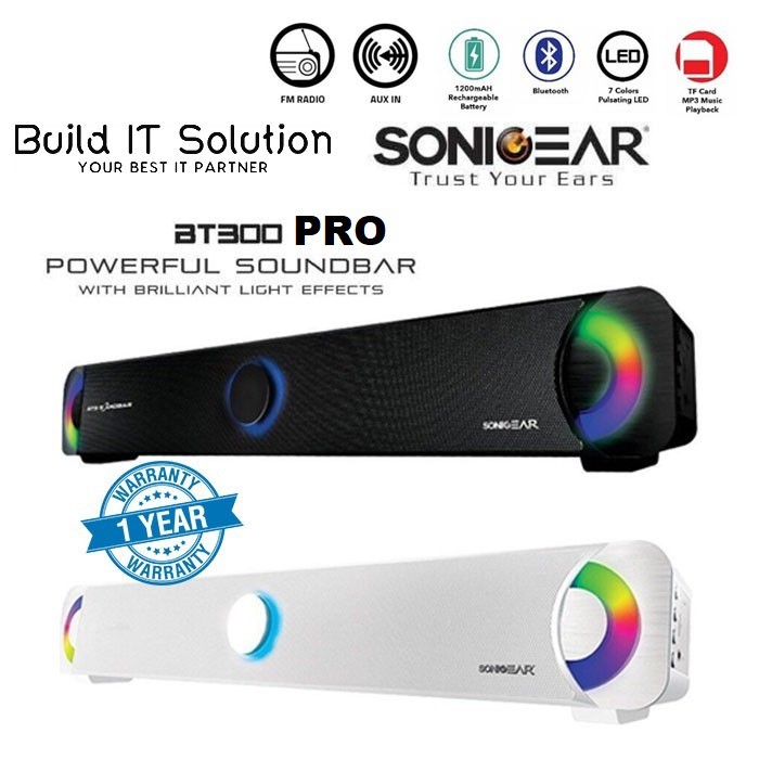 Sonicgear sales bt300 spec