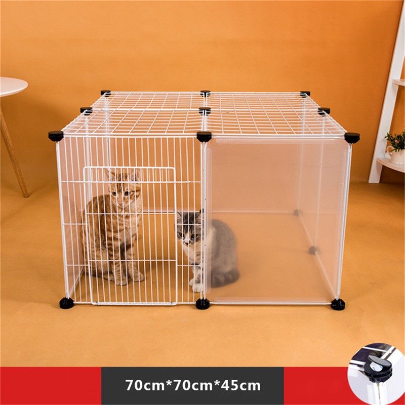 Free Standing Indoor Pet Fence Gate Small Dog Cat Kitten ...