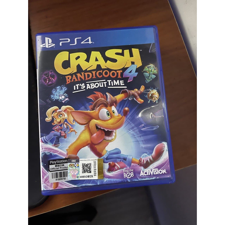 PS4/PS5 Crash Bandicoot 4 It's About Time Shopee Malaysia