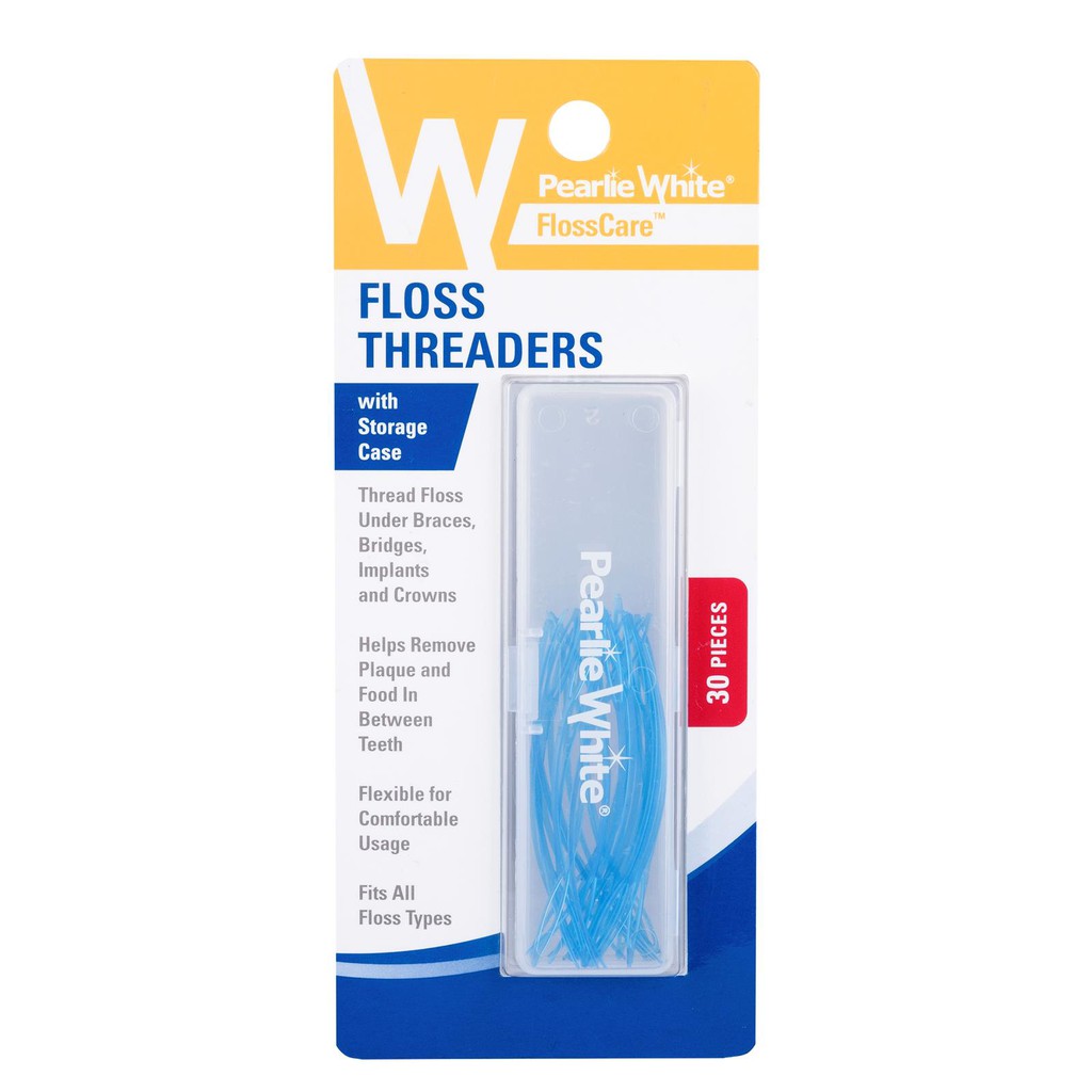 FLOSSCARE™ FLOSS THREADERS WITH STORAGE CASE