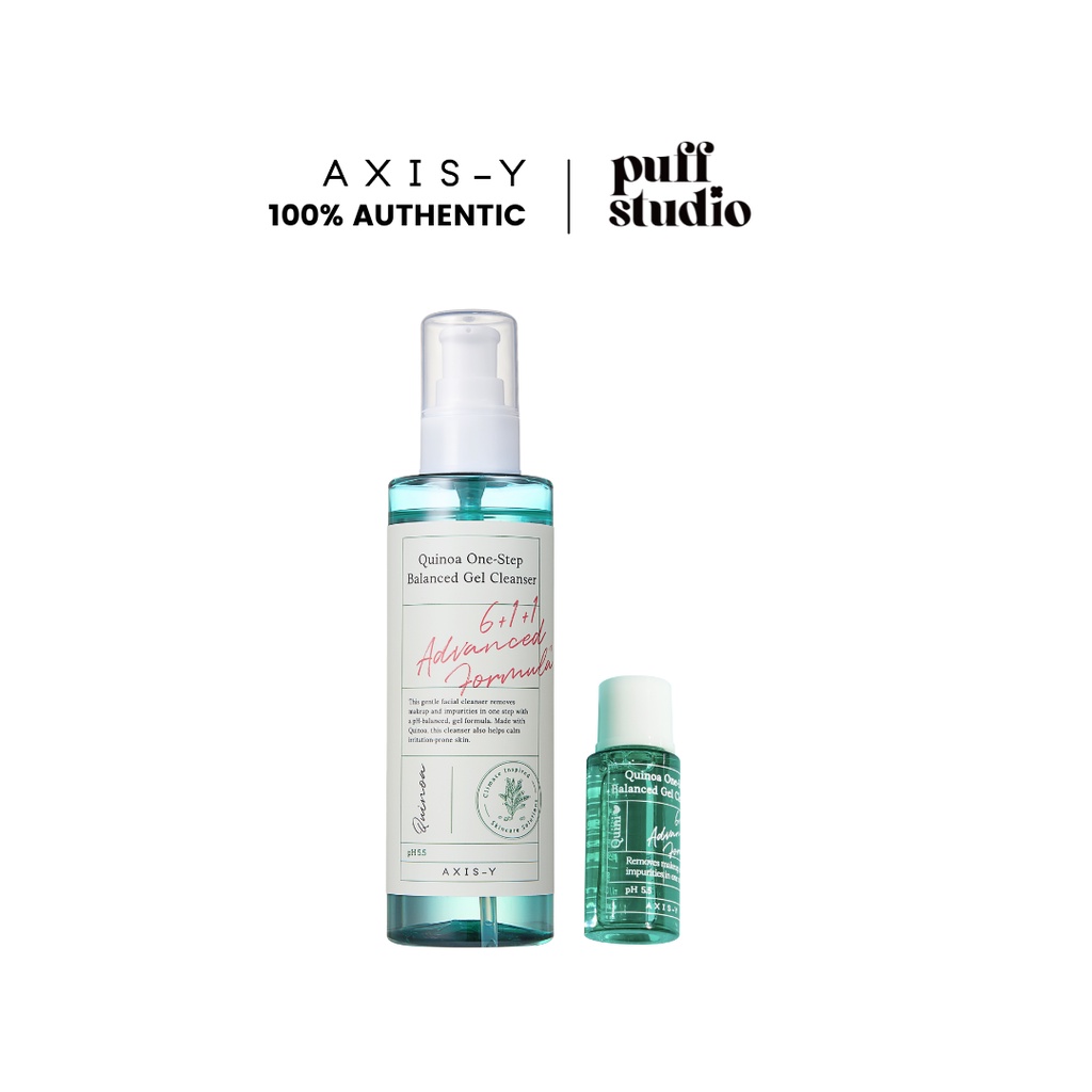 AXISY Quinoa One Step Balanced Gel Cleanser (180ml/ 8ml) Shopee Malaysia