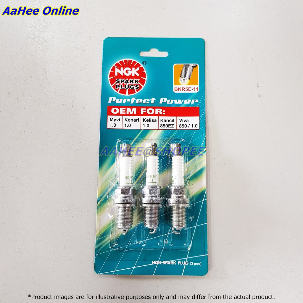 NGK BKR5E11 Spark Plug Perodua Kenari Kelisa Viva Myvi 1.0 Kancil