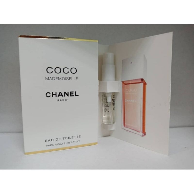 Perfume Sample Vial Perfume Chanel Coco Mademoiselle 2ml Perfume Tester |  Shopee Malaysia