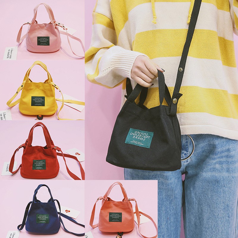 mini canvas sling bag