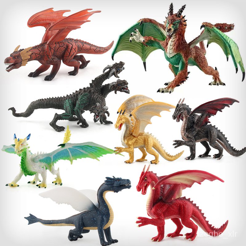 Monster toyMagic Dragon Dinosaur Model Toy Fire-Spraying Dragon ...