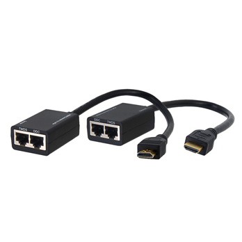 HDMI Extender by Cat-5e 6 or Cat5e Cable
