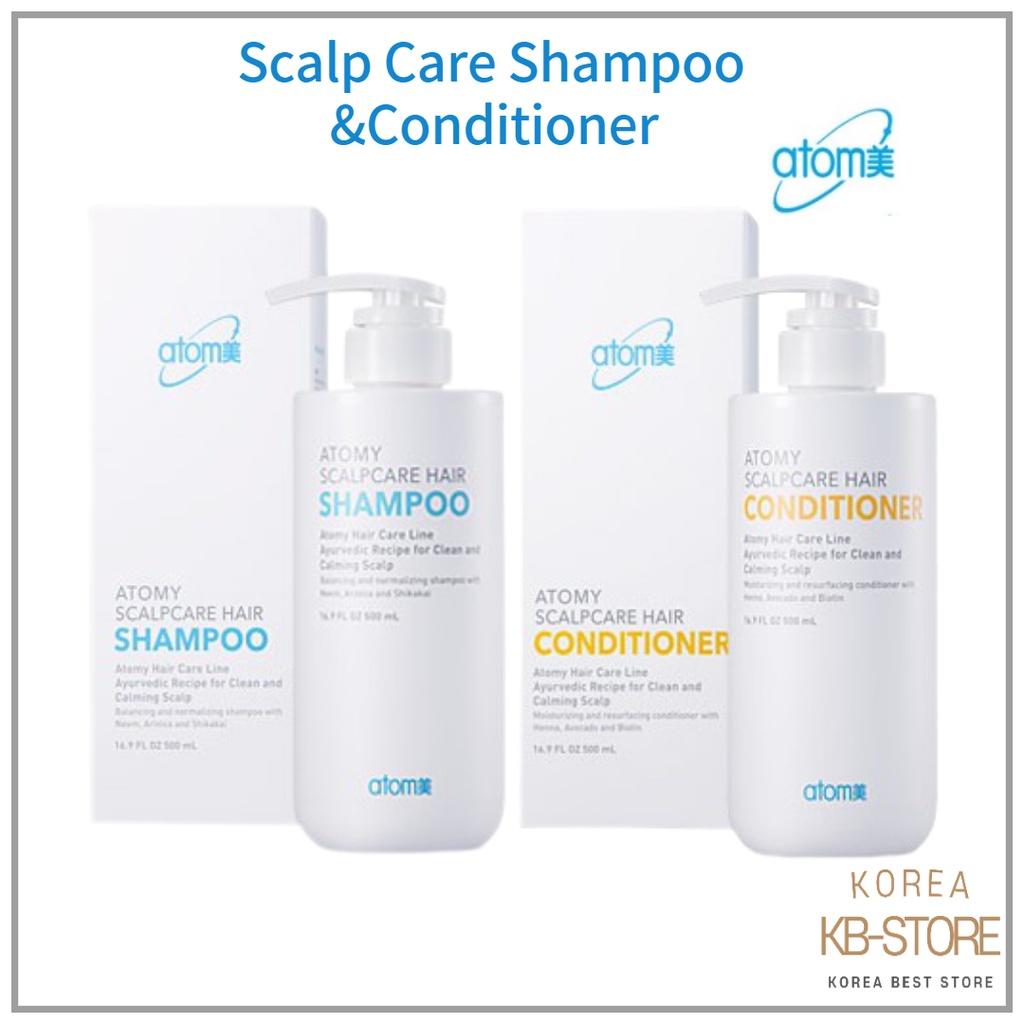 [Atomy] Scalp Care Shampoo / Conditioner 500ml | Shopee Malaysia