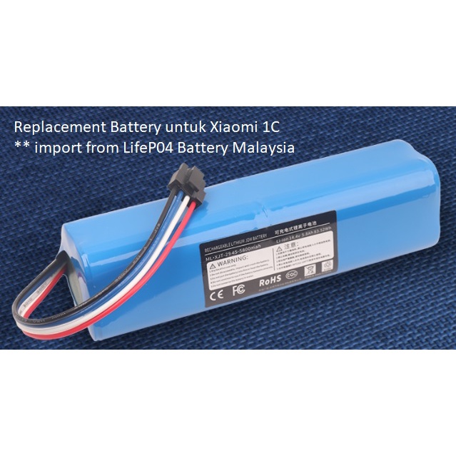 mi robot vacuum mop 2 lite battery replacement