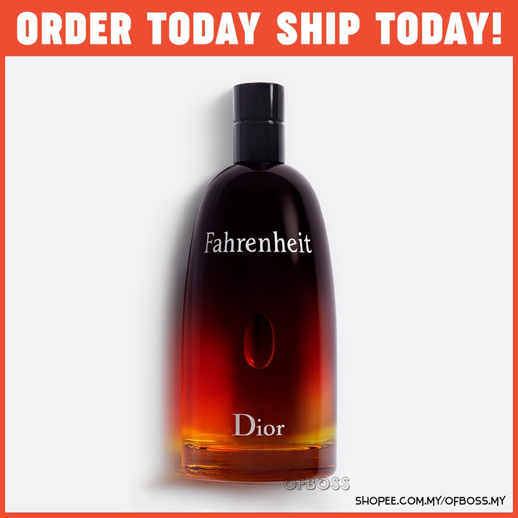 Fahrenheit Eau De Toilette 100ml EDT Perfume For Men Tester Unit ...