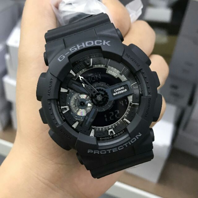 Casio G Shock Ga 110 1b Standard Analog Digital Watch Shopee Malaysia