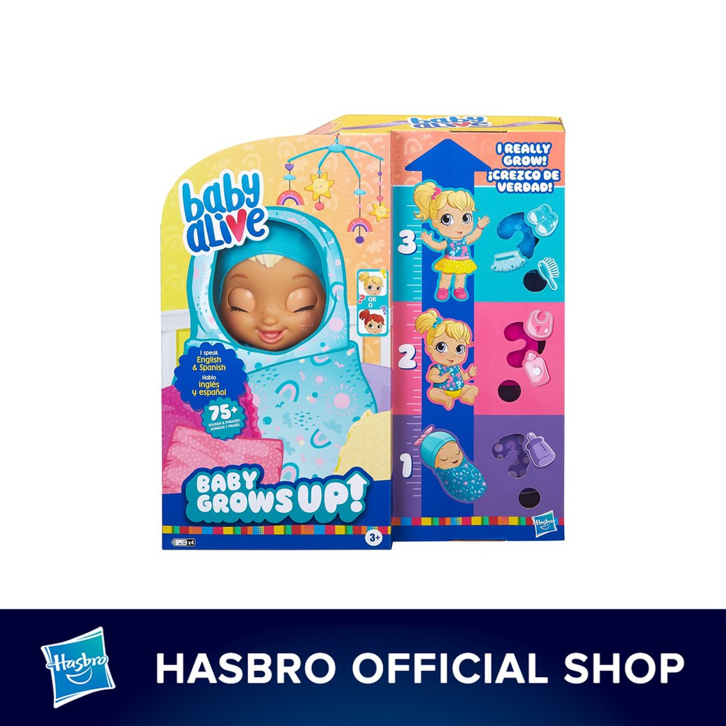 baby alive grows up hasbro