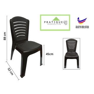 Plastic Chair Kerusi Meja Makan Plastic Side Chair 