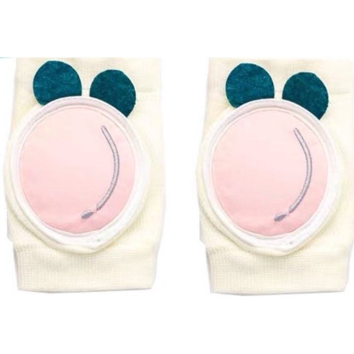 JK HOME Baby Knee Pad Anti Slip Cotton Mesh Breathable Safety Crawl Protection Gear Pelapik Lutut Bayi