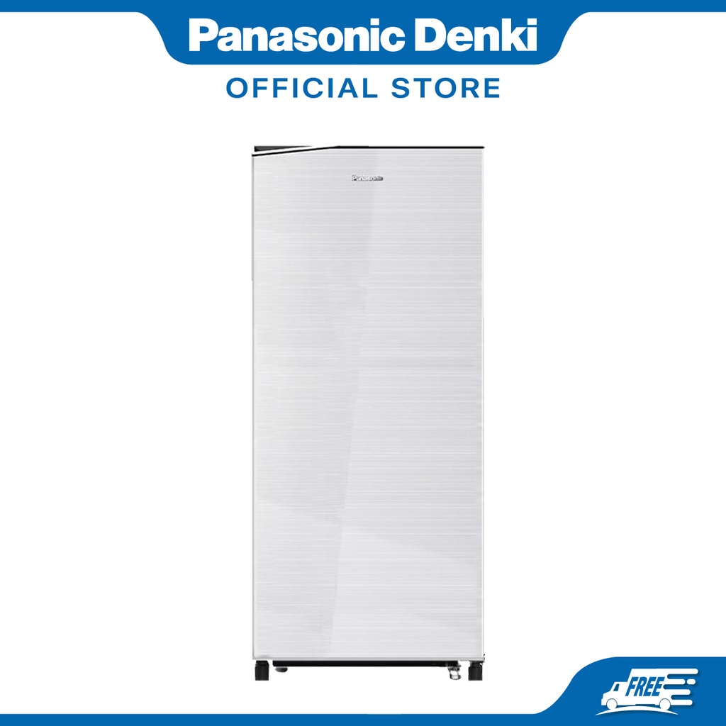 Panasonic NR-AF176S 164L 1-Door Refrigerator with Cyclopentane & Glass ...