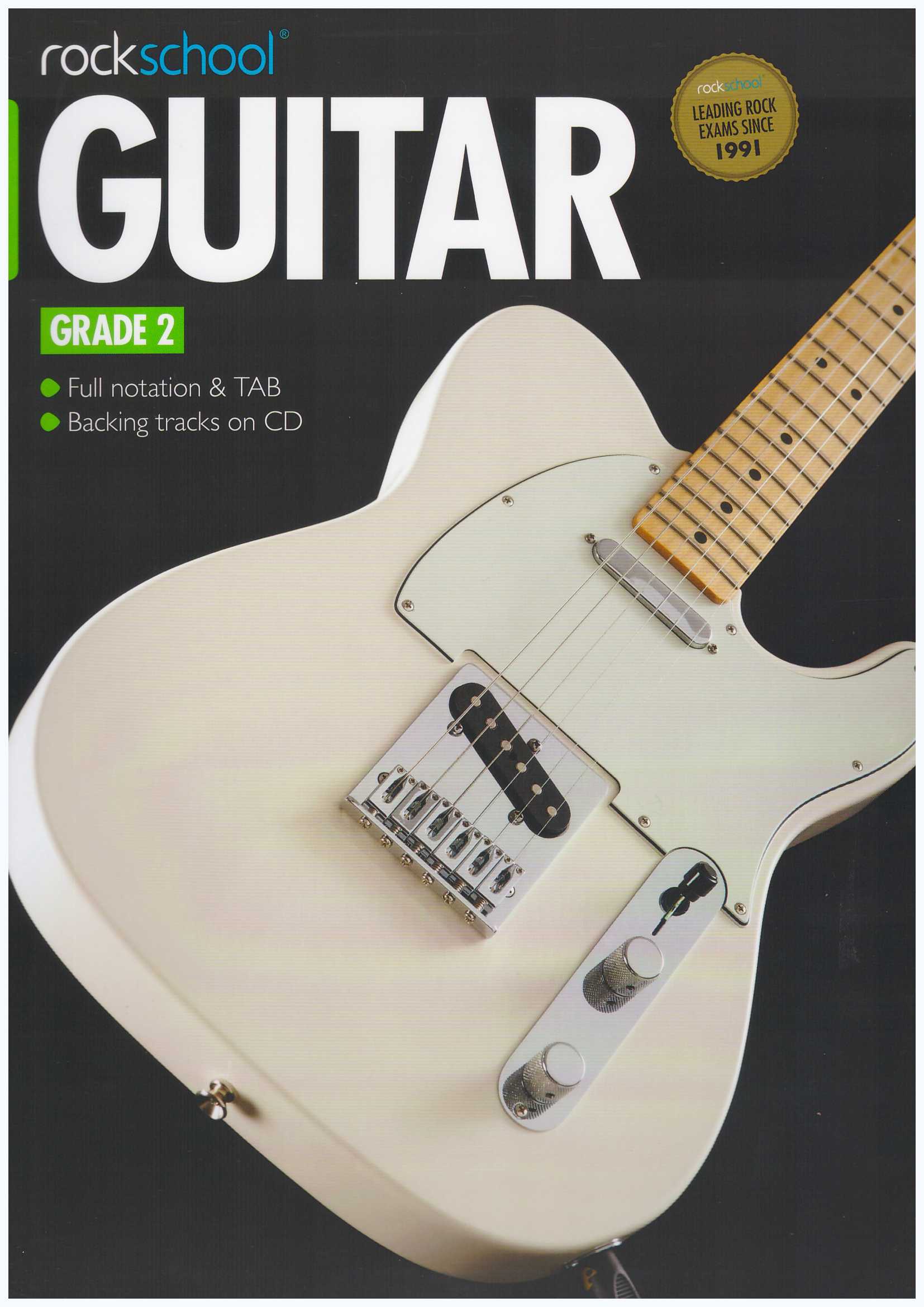 Rock School Guitar Grade 2 2012-2018 / Exam Book / Education Book / Material Book / Guitar Book / Gitar Book