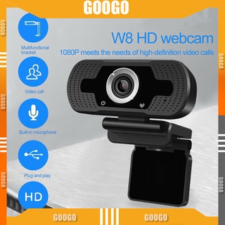 Googo Full HD 1080P 130° wide angle Webcam Autofocus Web Cam HD Video Call For PC Laptop With Microphone Home USB Video Webcam
