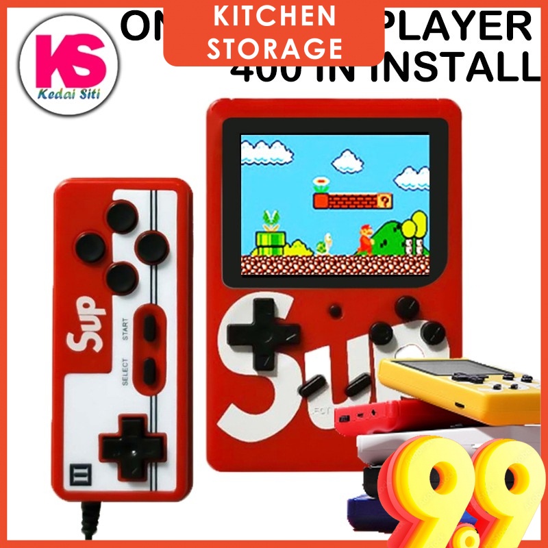 KS_[KL Stock] SUP 400 Game Gameboy Mini Retro Game Mini Gameboy Game