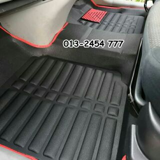 PERODUA ALZA ARUZ PROTON EXORA CARPET WATERPROOF 5D CAR 